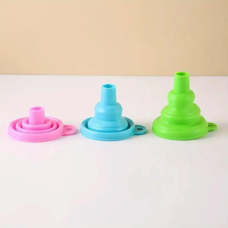 Flexible Silicone Foldable Kitchen Funnel, Liquid Oil Hopper Tool Kitchen Funnels for Bottle Liquid Transfer Flexible Silicone Foldable Kitchen Funnel, Liquid Oil Hopper Tool Kitchen Funnels for Bottle Liquid Transfer